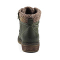 Olive - Back - Lunar Womens-Ladies Benson III Waterproof Ankle Boots
