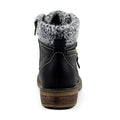 Black - Back - Lunar Womens-Ladies Benson III Waterproof Ankle Boots