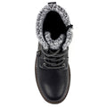 Black - Pack Shot - Lunar Womens-Ladies Benson III Waterproof Ankle Boots