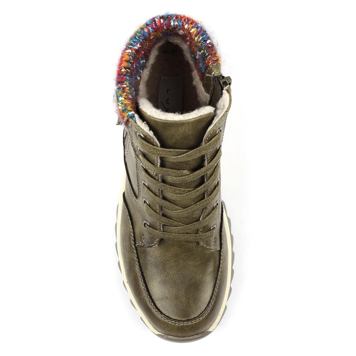 Olive - Lifestyle - Lunar Womens-Ladies Buttermere Waterproof Ankle Boots