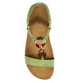 Khaki - Pack Shot - Lunar Womens-Ladies Brava Sandals
