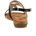 Black - Back - Lunar Womens-Ladies Lisia Sandals