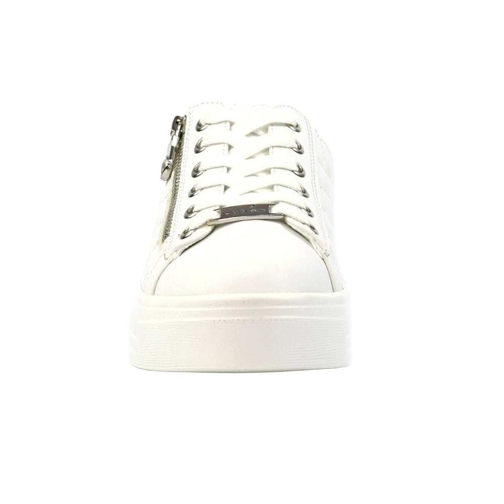 White - Close up - Lunar Womens-Ladies Xenon Trainers