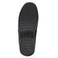 Black - Close up - Lazy Dogz Mens Tamar II Slippers