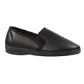 Black - Front - Lazy Dogz Mens Trent II Slippers