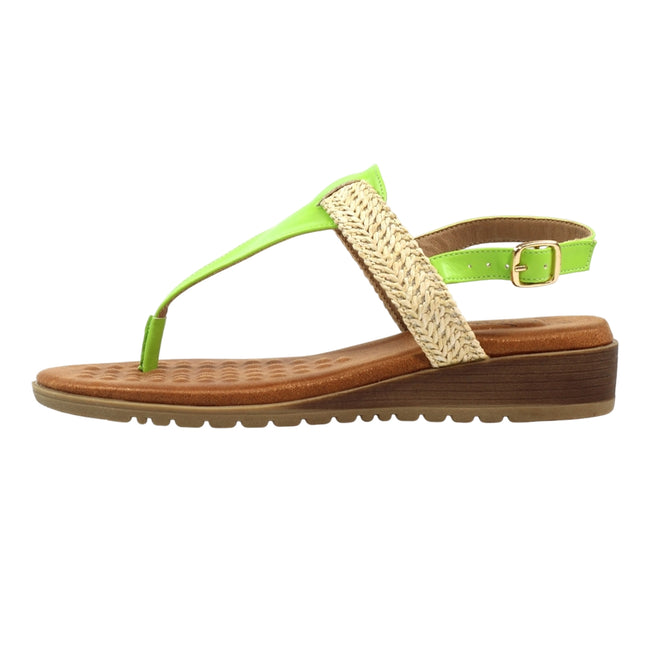 Grey - Lifestyle - Lunar Womens-Ladies Rimini Sandals