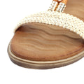 White - Side - Lunar Womens-Ladies Portofino Sandals