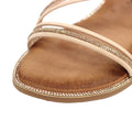 Nude - Side - Lunar Womens-Ladies Aruba Sandals