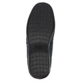 Navy - Back - Lazy Dogz Mens Eisenhower Slippers