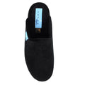 Black - Lifestyle - Lunar Womens-Ladies Audrey Mule Slippers