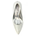 Silver - Pack Shot - Lunar Womens-Ladies Romance Court Shoes