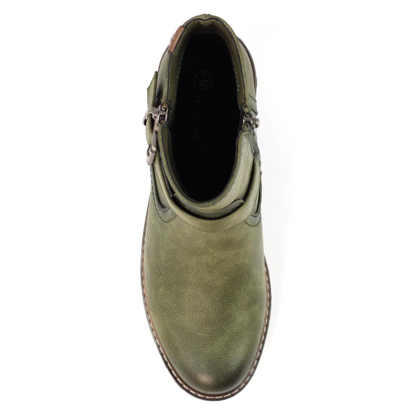 Green - Lifestyle - Lunar Womens-Ladies Cruz Ankle Boots