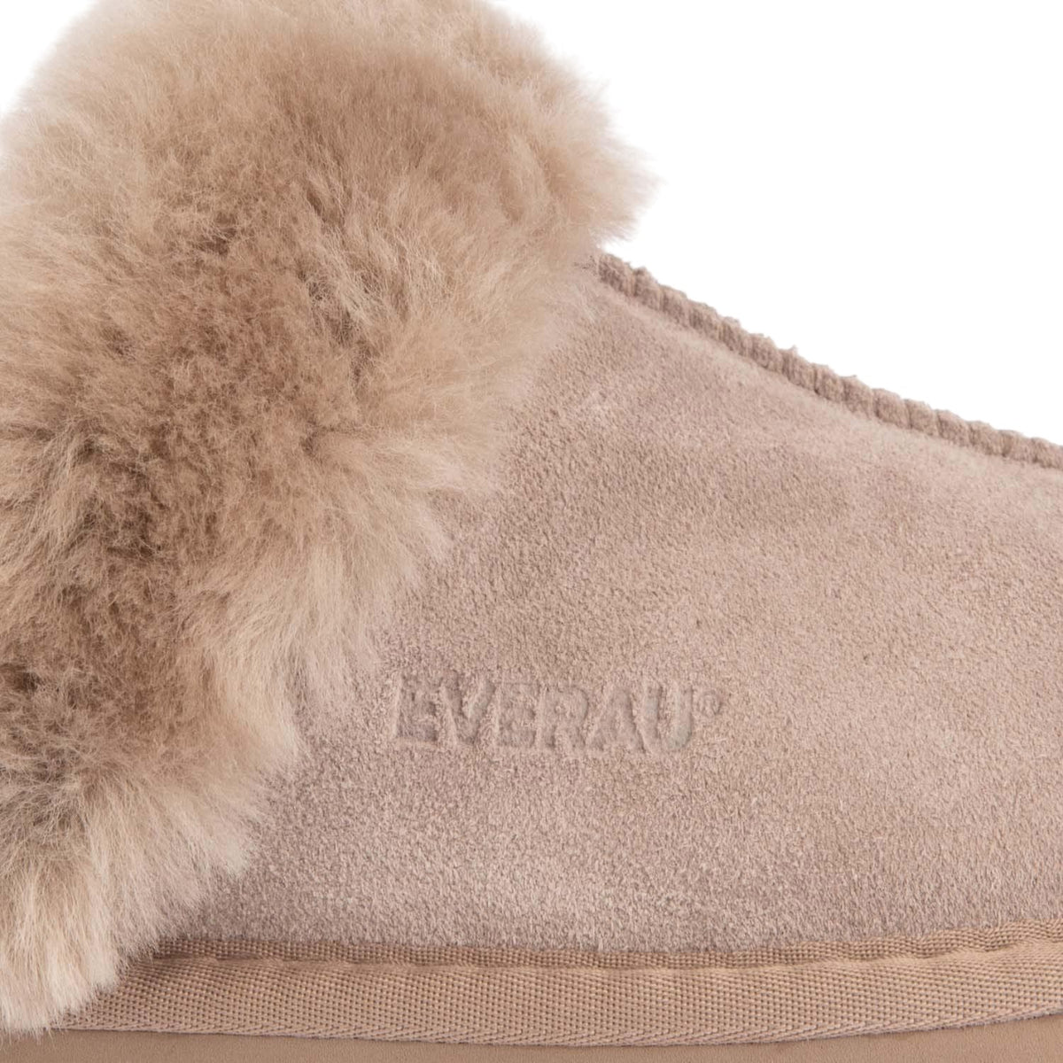 Brown - Pack Shot - EverAu Womens-Ladies Raven Slippers