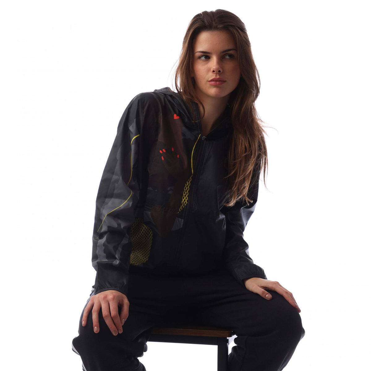 Grey - Lifestyle - Adidas Womens-Ladies Thebe Magugu Running Jacket