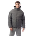Grey - Front - Jack And Jones Mens Brady Hooded Jacket