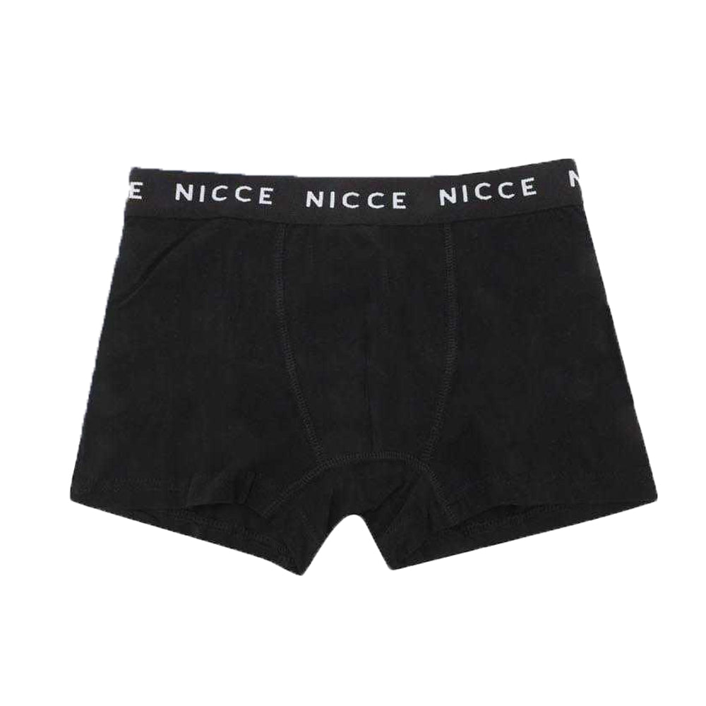 Multicoloured - Back - Nicce Boys Virto Print Waistband Boxer Shorts (Pack of 5)