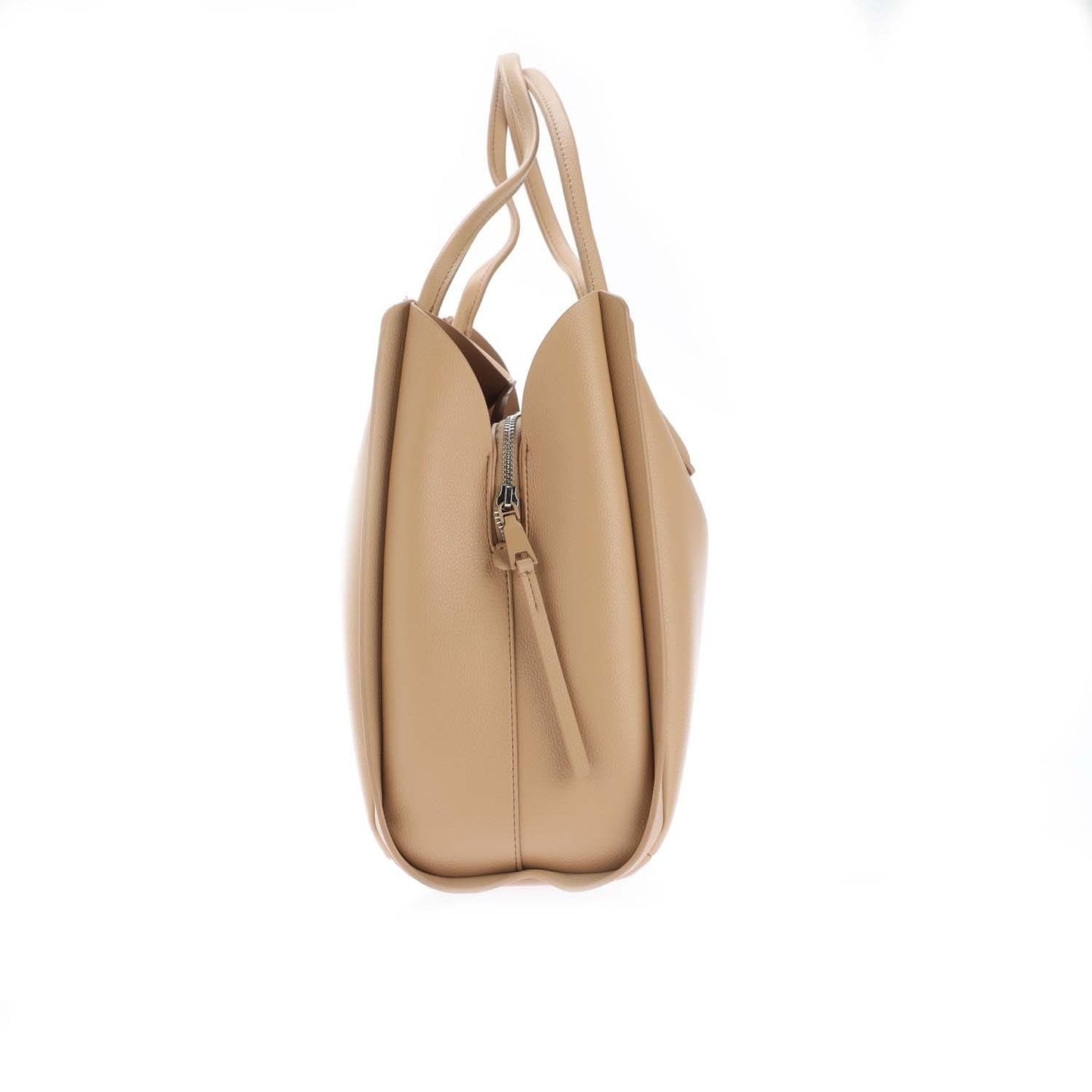 Brown - Pack Shot - DKNY Josie Polyurethane Tote Bag