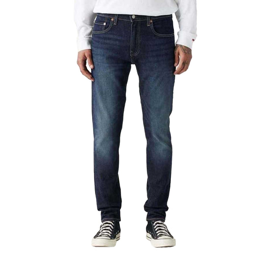Blue - Front - Levis Mens 512 Tapered Leg Slim Jeans