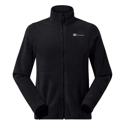 Black - Front - Berghaus Mens Prism InterActive Polartech Fleece Top