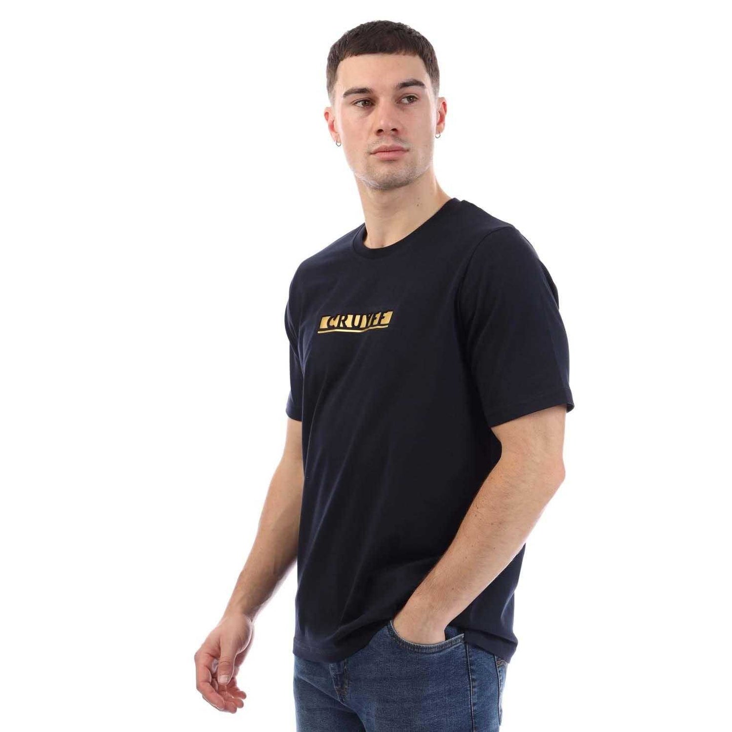 Blue - Lifestyle - Cruyff Mens Mauricio T-Shirt