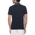Navy - Back - Original Penguin Mens Pique Tipped Polo Shirt