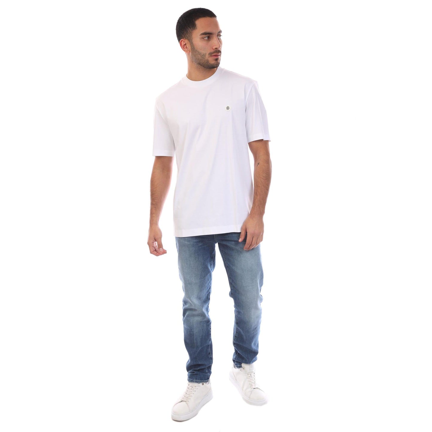White - Lifestyle - Boss Mens C-Taut 01 T-Shirt