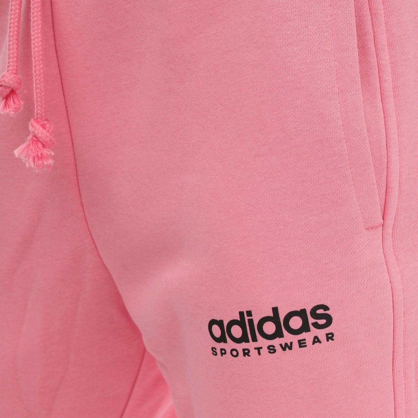 Pink - Side - Adidas Womens-Ladies All SZN Fleece Jogging Bottoms
