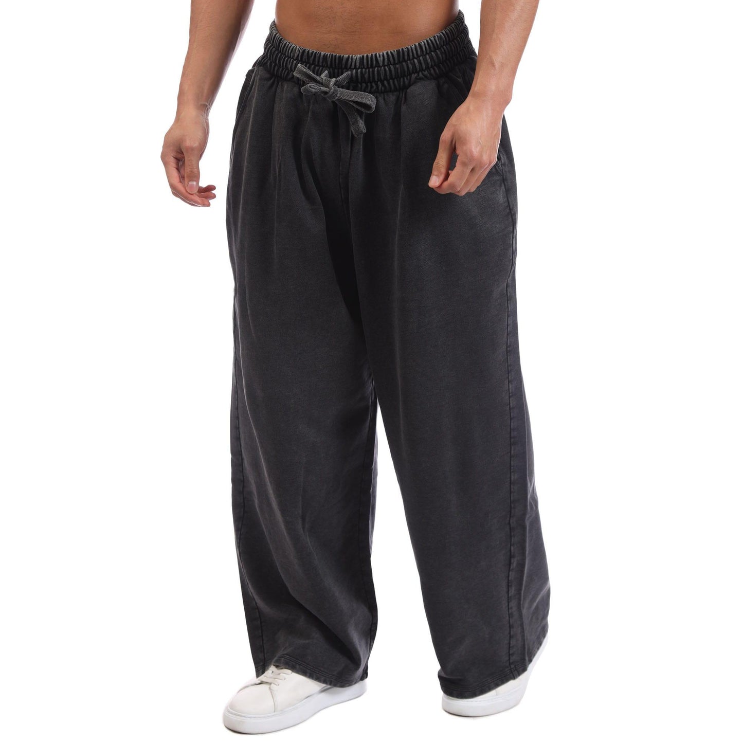 Black - Lifestyle - Hugo Mens Nebutro Tracksuit Bottoms