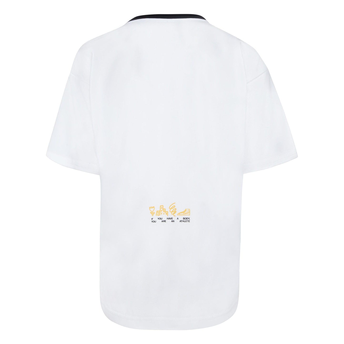 White - Back - Nike Childrens-Kids Perf Select Short-Sleeved T-Shirt