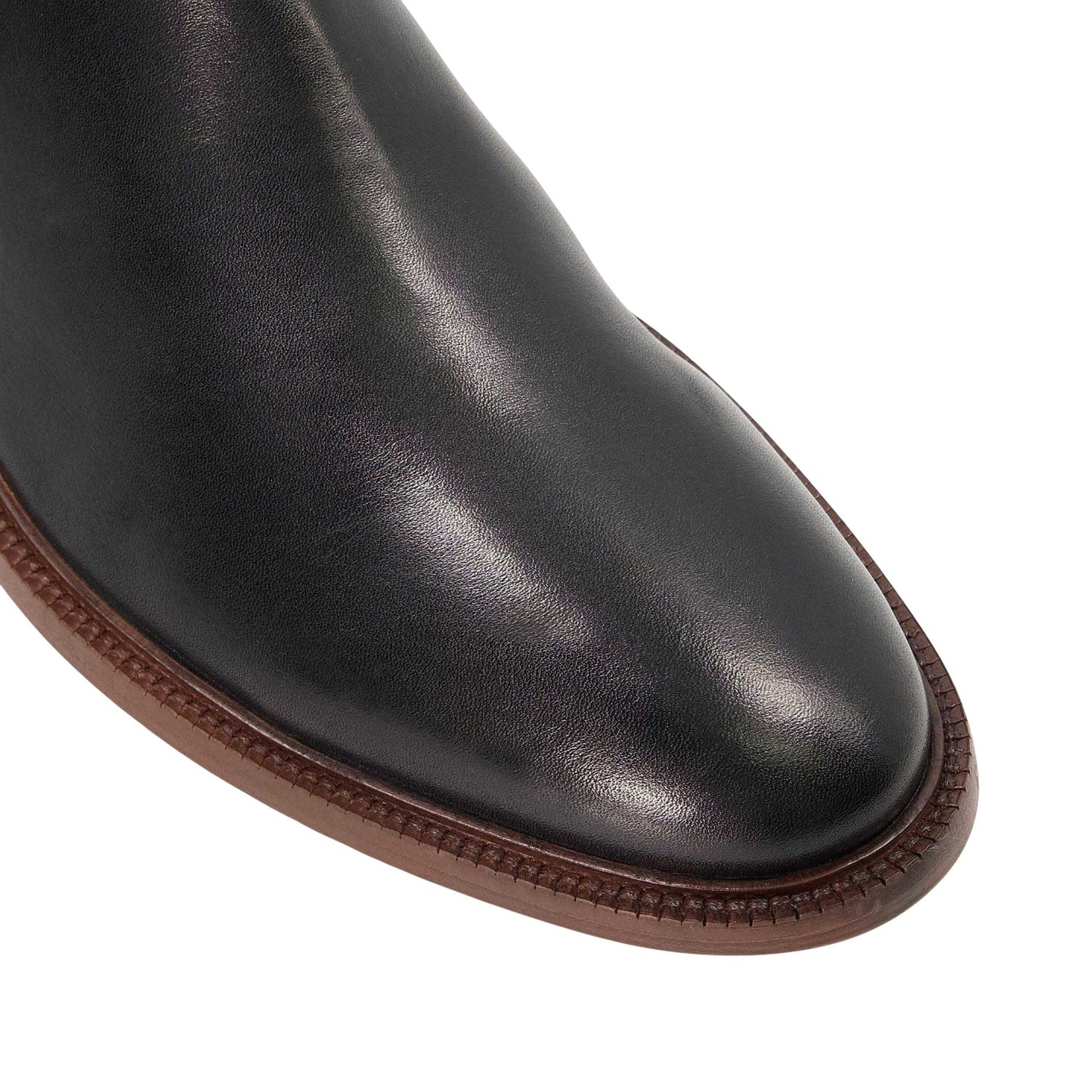 Black - Pack Shot - Dune London Mens Coats Casual Chelsea Boots