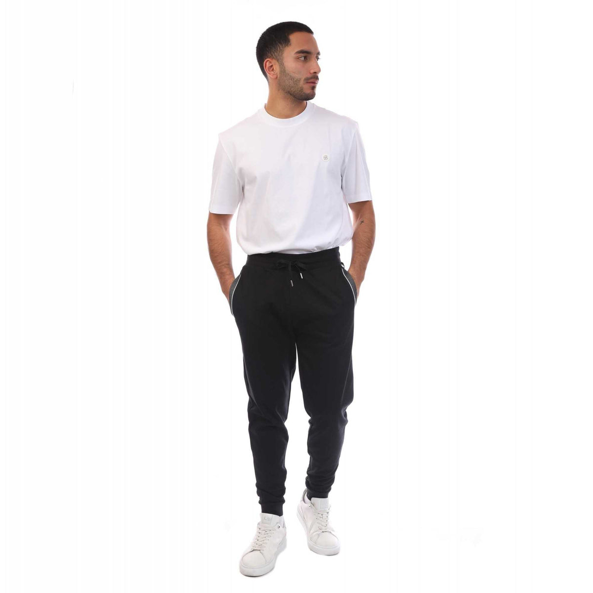 Black - Lifestyle - Boss Mens Lounge Tracksuit Bottoms