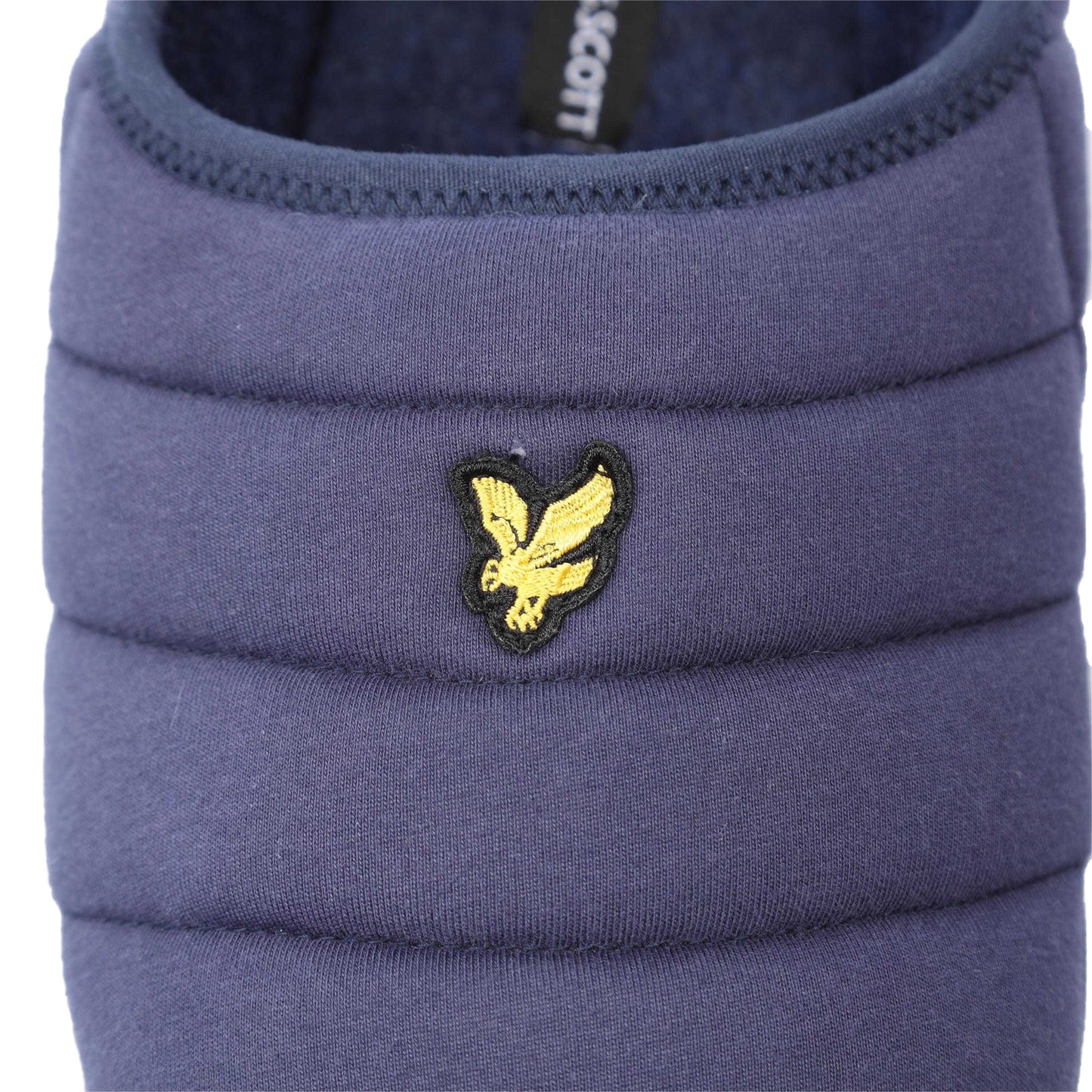 Navy - Pack Shot - Lyle & Scott Mens Valentine Slippers