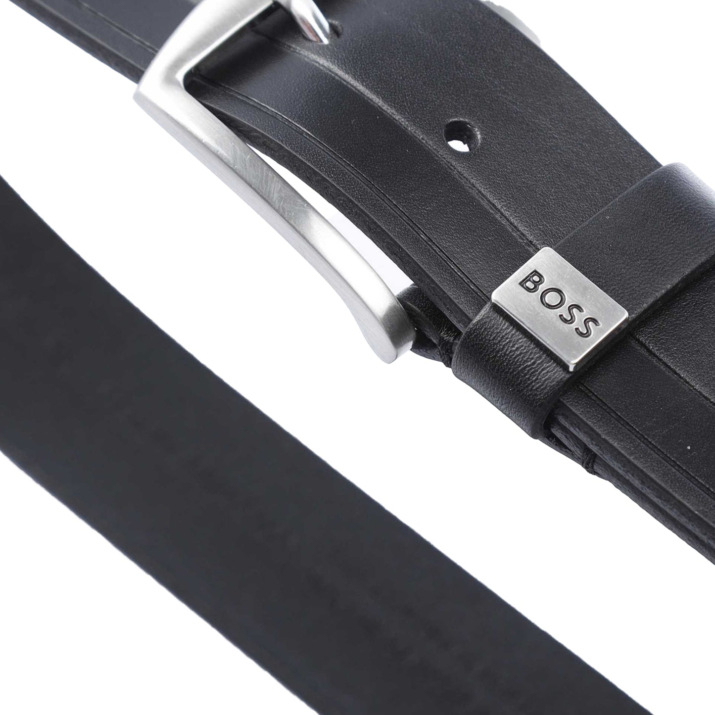 Black - Pack Shot - Hugo Boss Saltrio Belt