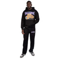 Black - Side - Mercier Mens Champions Ring Hoodie