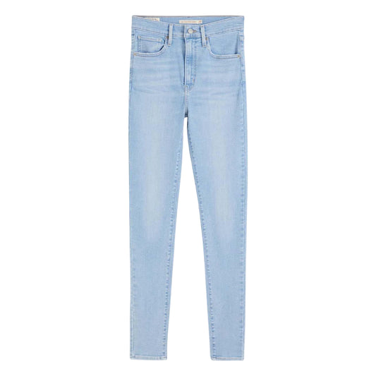 Blue - Front - Levis Womens-Ladies Mile High Super Skinny Jeans