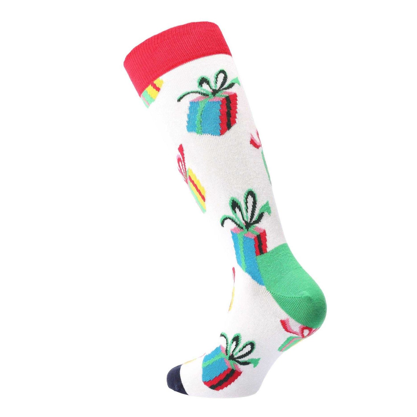 White - Back - Happy Socks Unisex Adult Present Socks