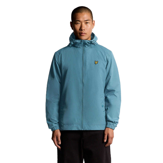 Blue - Front - Lyle & Scott Mens Full Zip Jacket