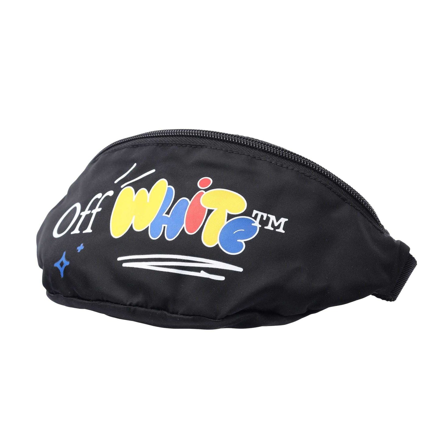 Black - Lifestyle - Off White Childrens-Kids Funny Waist Bag