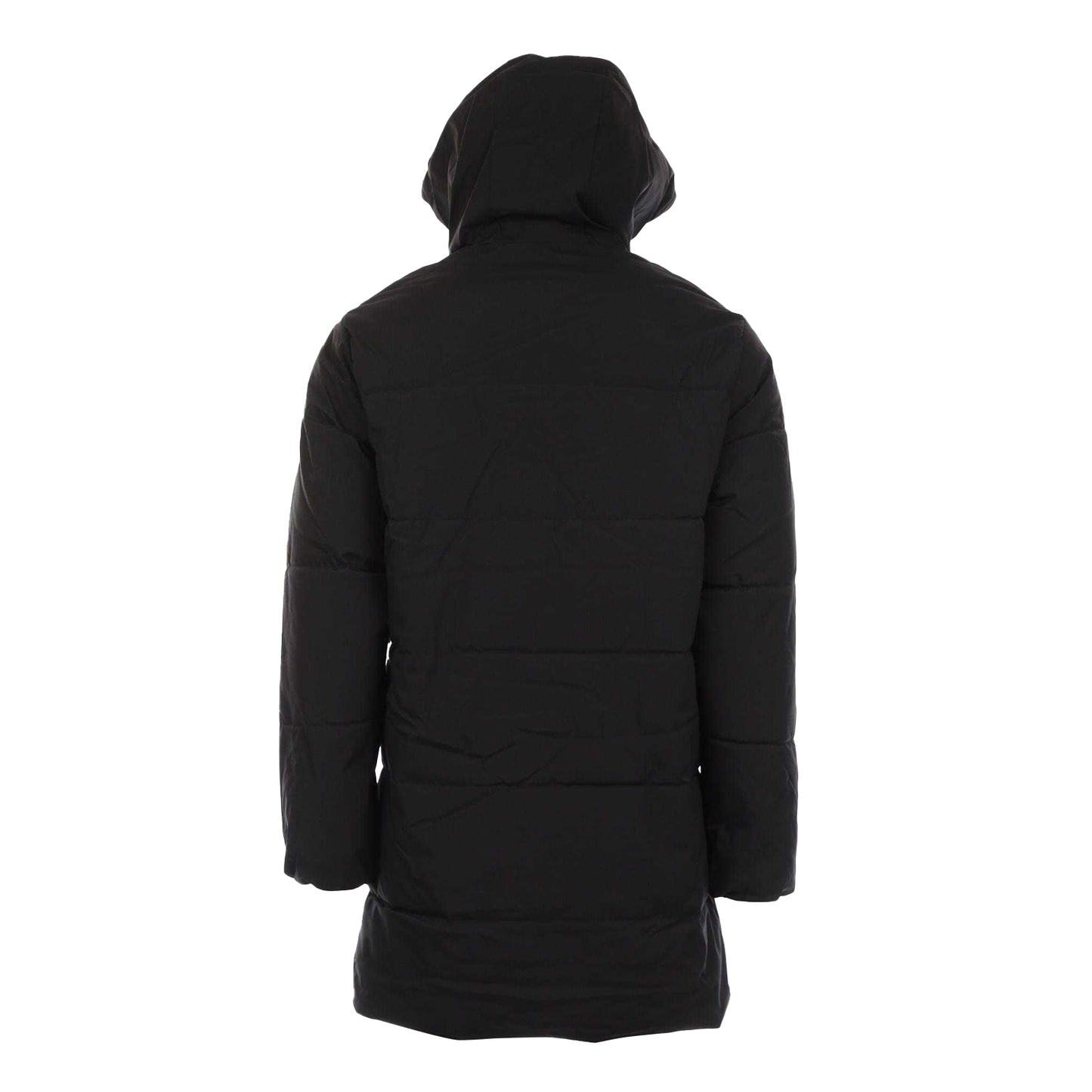 Black - Back - Jack And Jones Mens Brady Long Puffer Jacket