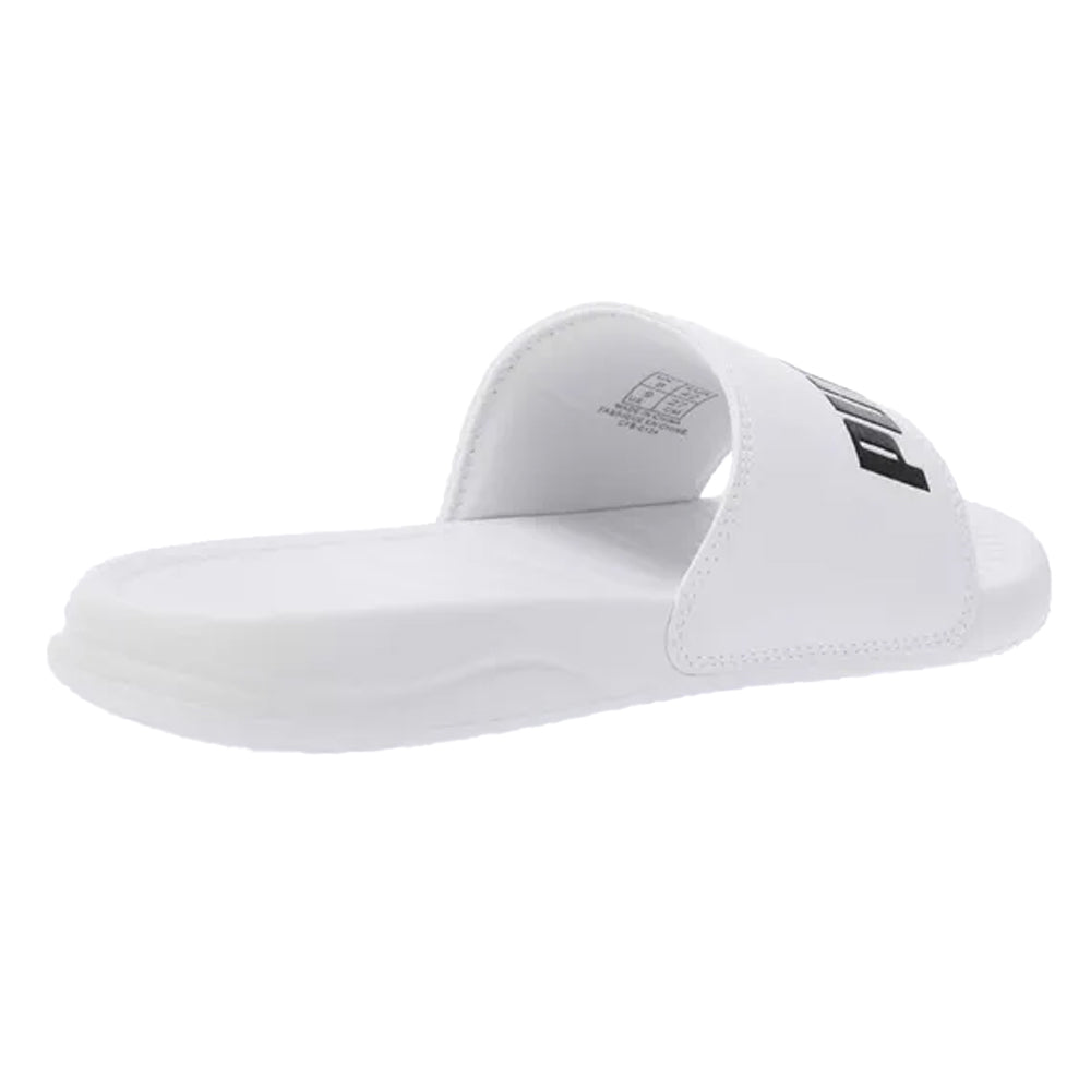 White - Pack Shot - Puma Unisex Adult Popcat Logo Sliders