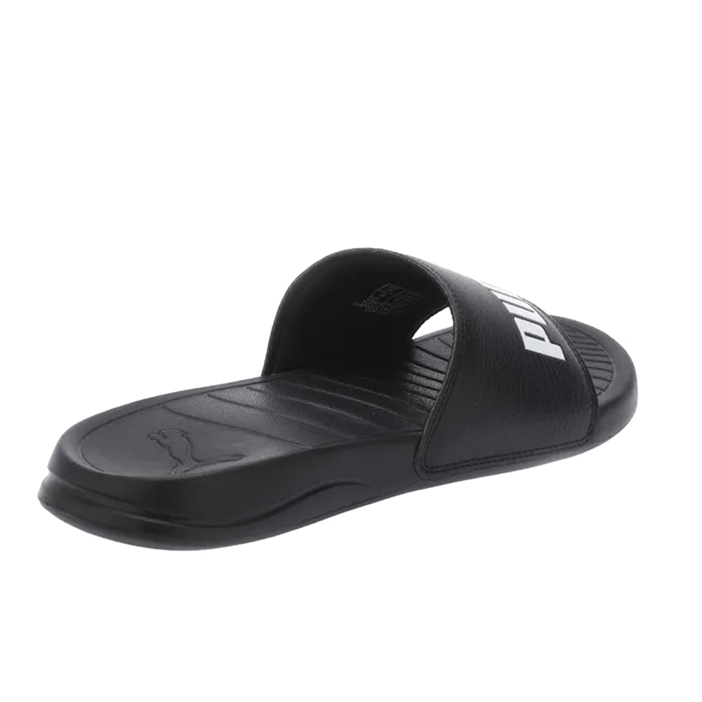 Black - Pack Shot - Puma Unisex Adult Popcat Logo Sliders