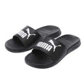Black - Front - Puma Unisex Adult Popcat Logo Sliders