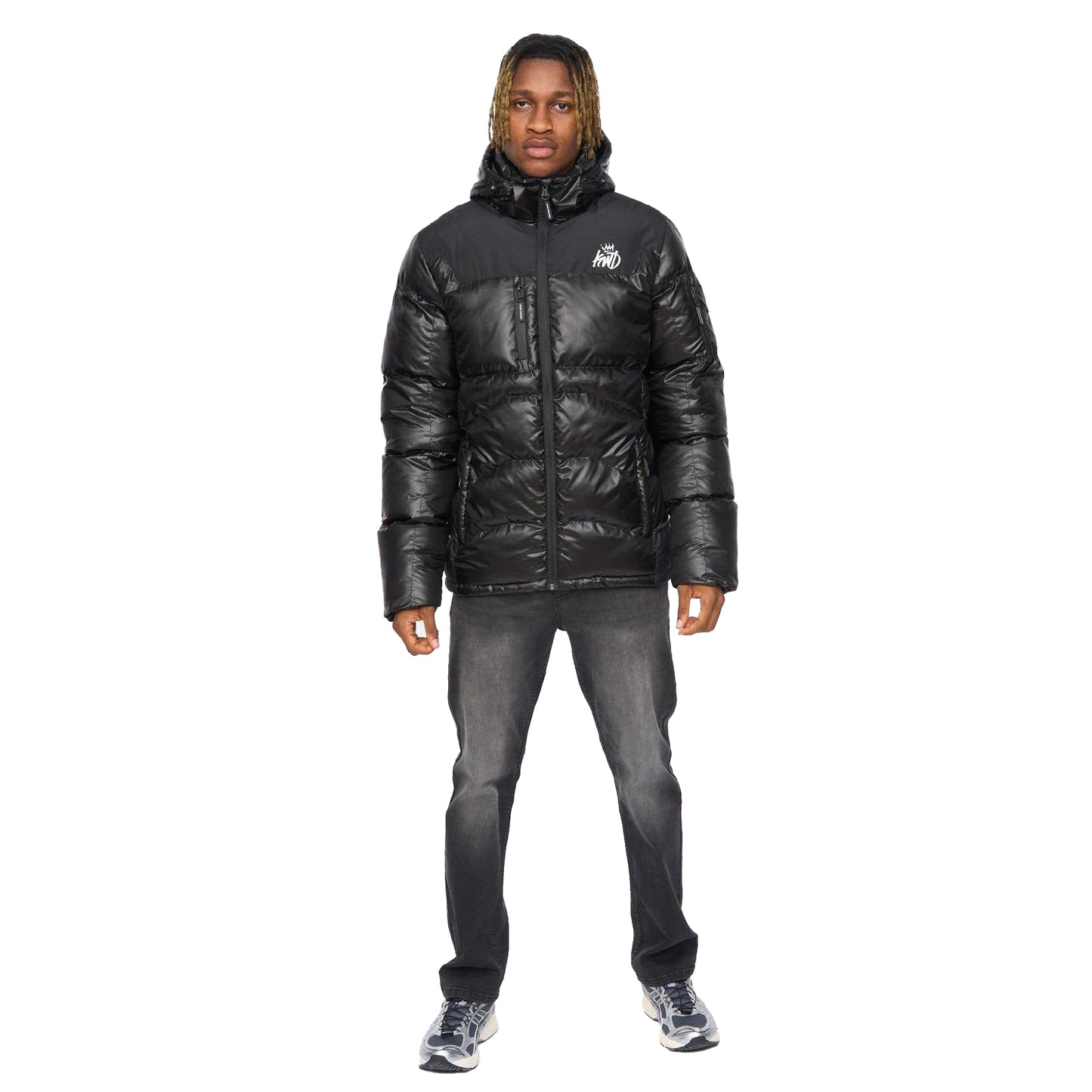Black - Pack Shot - Kings Will Dream Mens Ascend Puffer Jacket