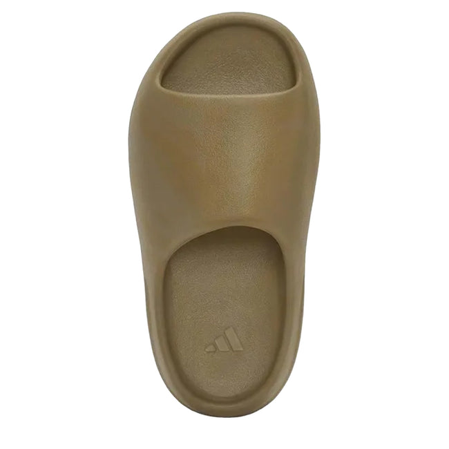Ochre - Front - Yeezy Childrens-Kids Sliders