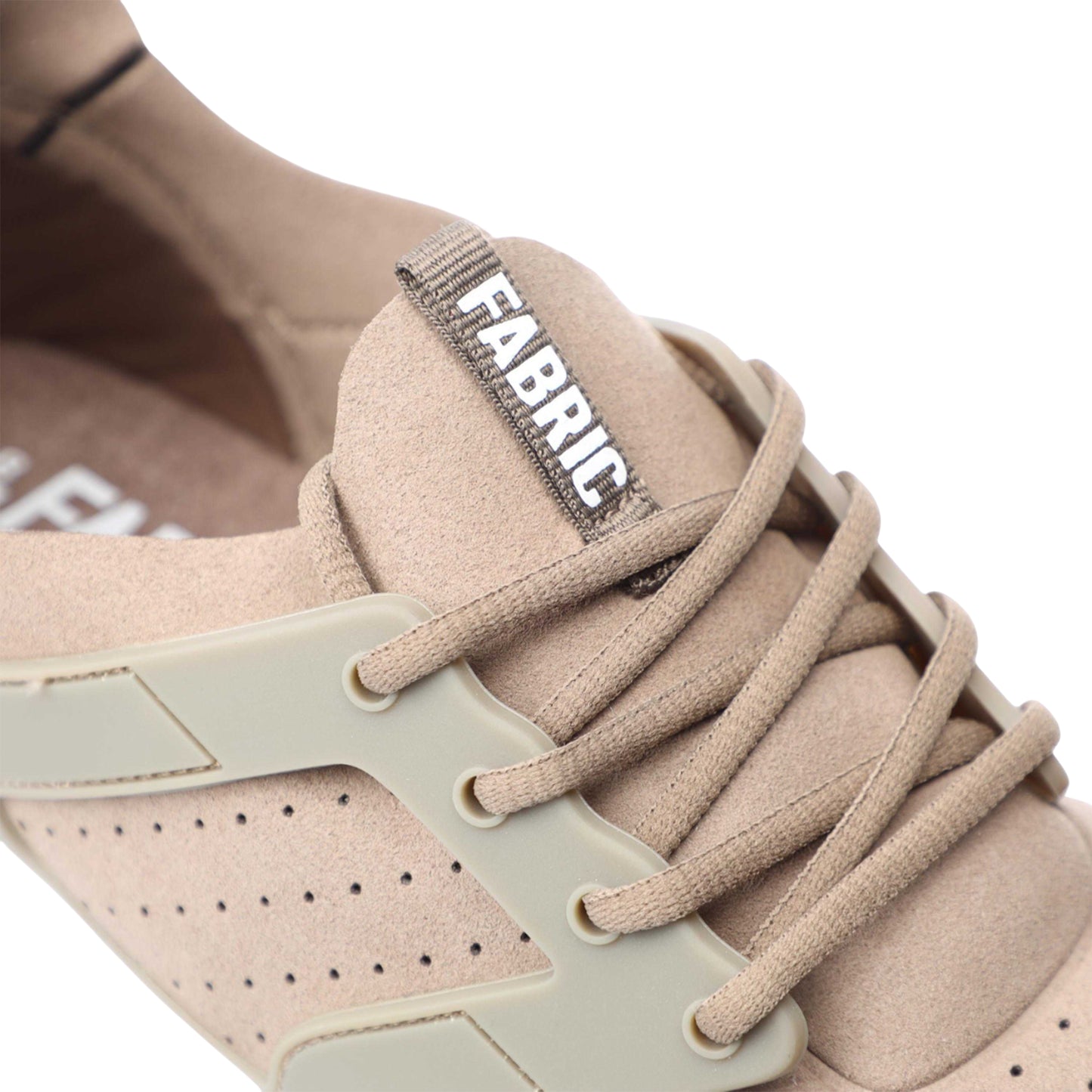 Beige - Pack Shot - Fabric Womens-Ladies Zeta Running Trainers