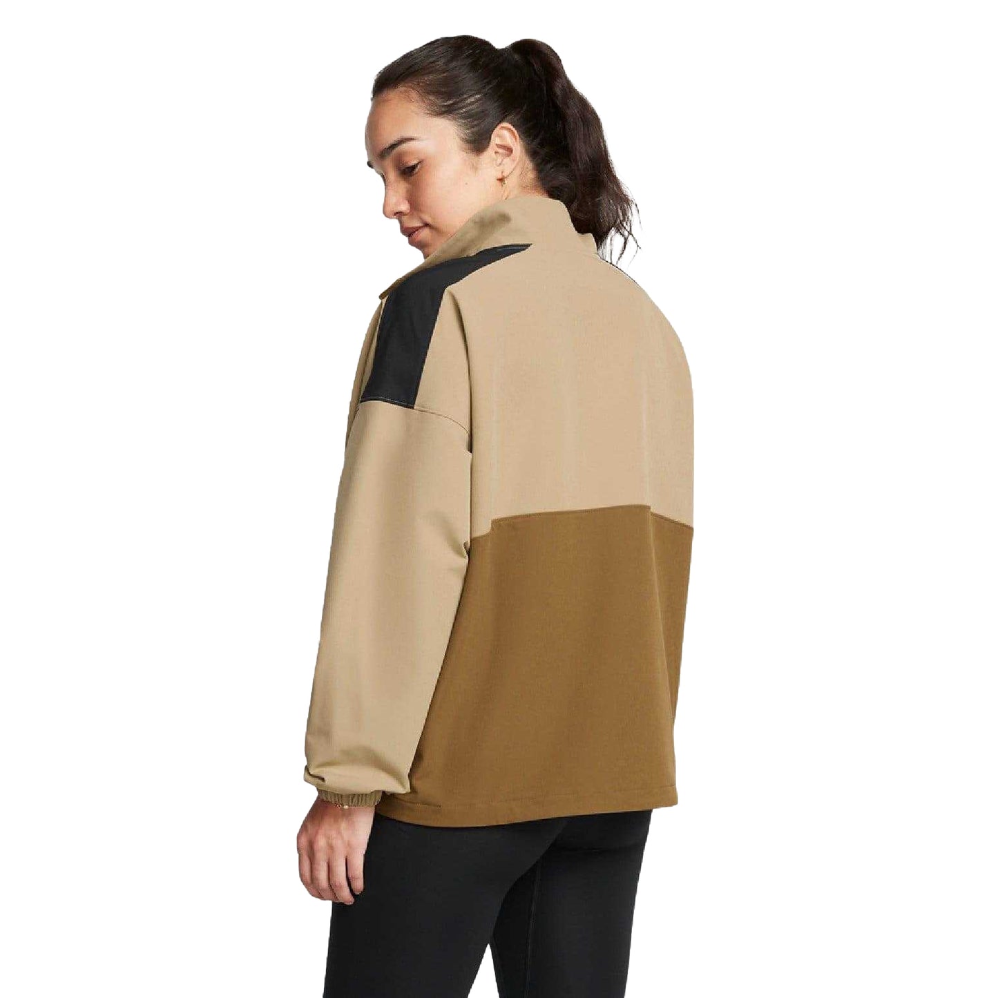 Brown - Lifestyle - Under Armour Womens-Ladies Woven Sweatshirt