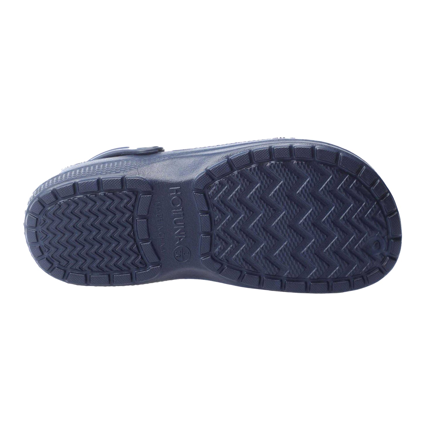 Navy Blue - Lifestyle - Hot Tuna Childrens-Kids Plain Clogs