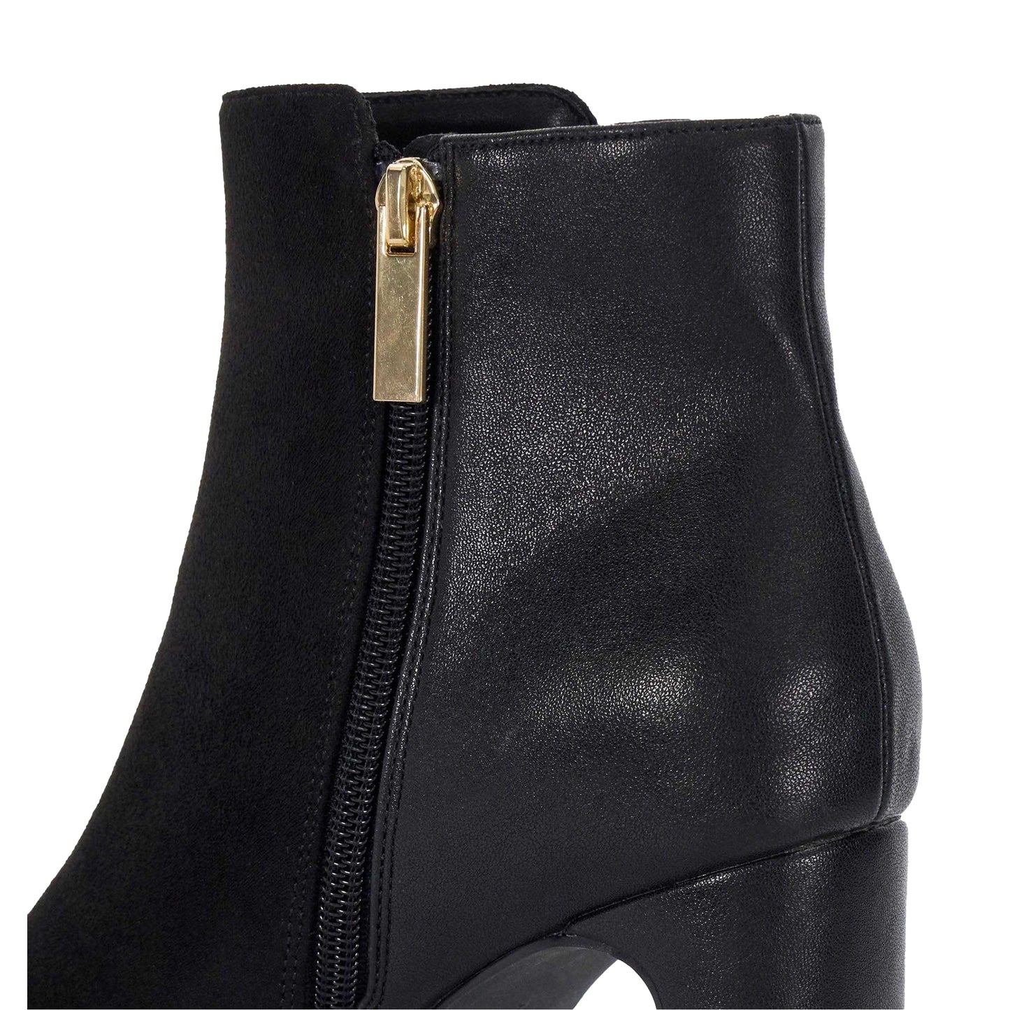 Black - Pack Shot - Dune London Womens-Ladies Orietta Almond Toe Ankle Boots