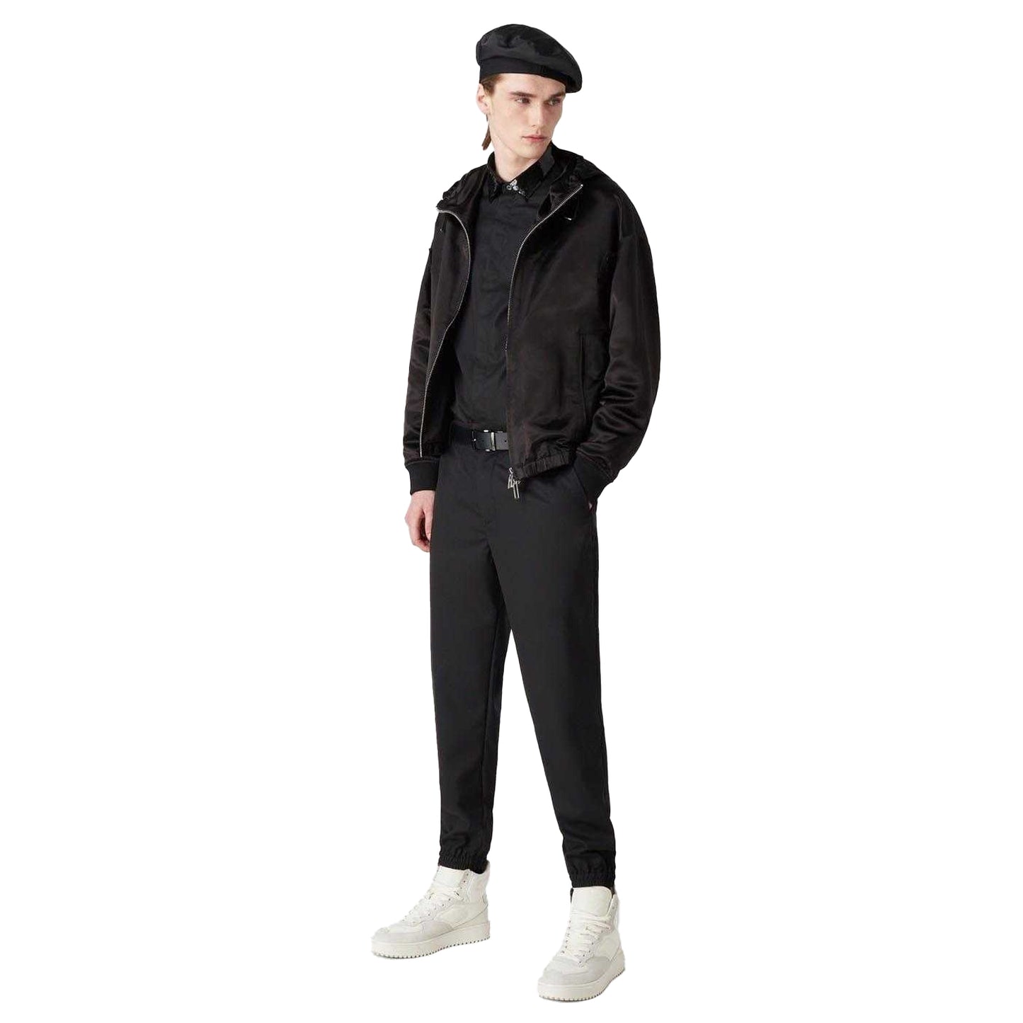 Black - Pack Shot - Emporio Armani Mens Jacket