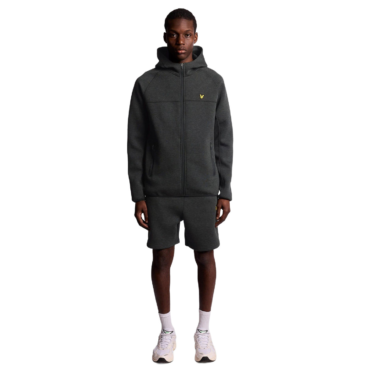 Black - Lifestyle - Lyle & Scott Mens Neoprene Jacket